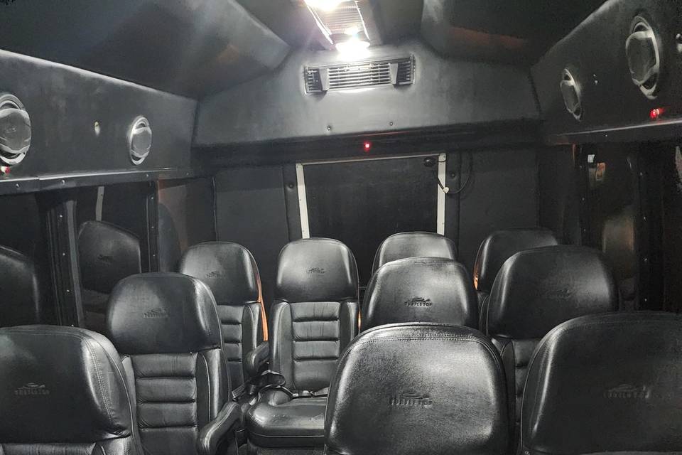 Interior of executive shuttle