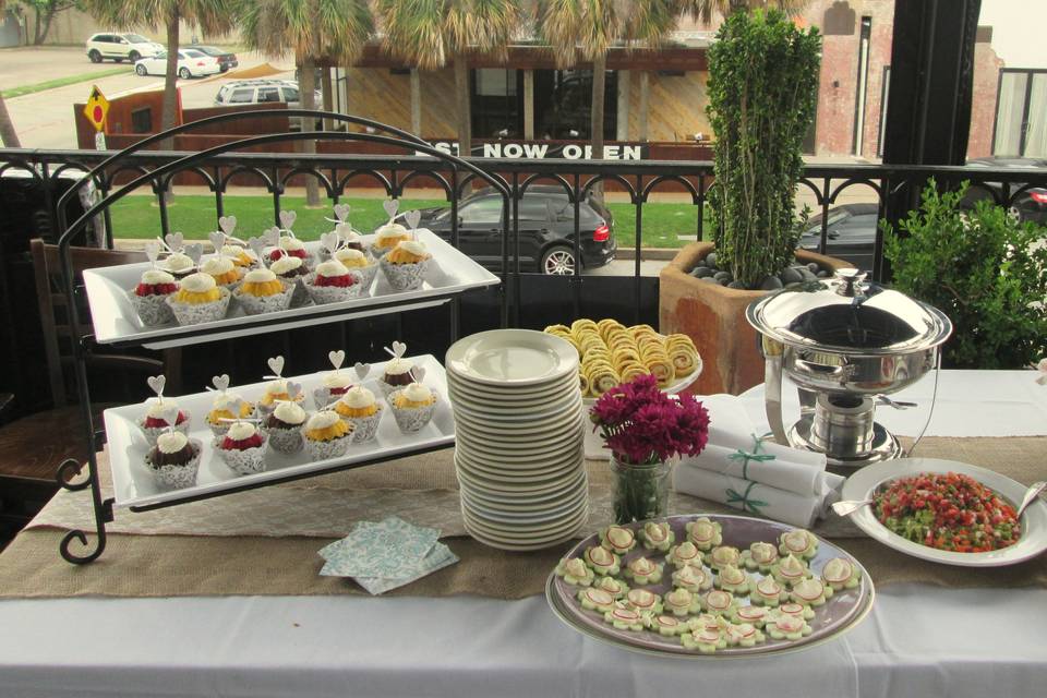 Rustic Catered Bridal Shower