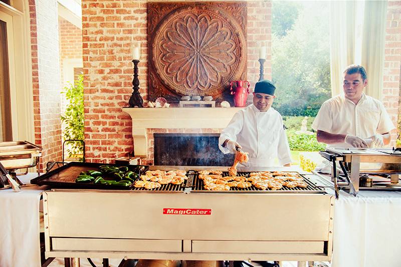 Fernando's Fajita Man Service - Cooking food fresh on-site, with our professional chefs.
