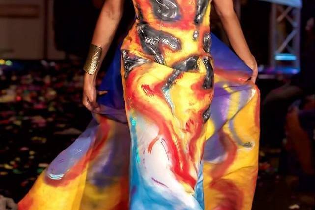 Runway makeup