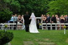 Give your guests a clean and comfortable seat that will also look nice in your ceremony photos! We have white folding chairs available for your upcoming event!