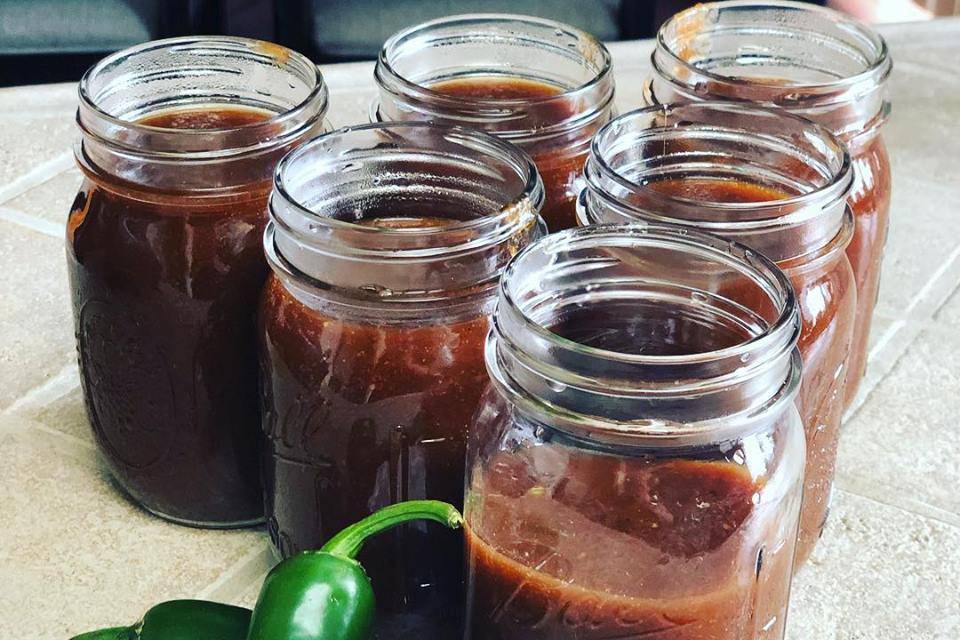 Sweet kickin' BBQ sauce