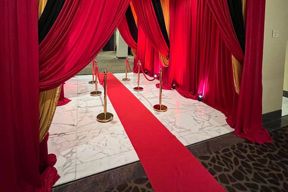 Ask about Decor & draping !