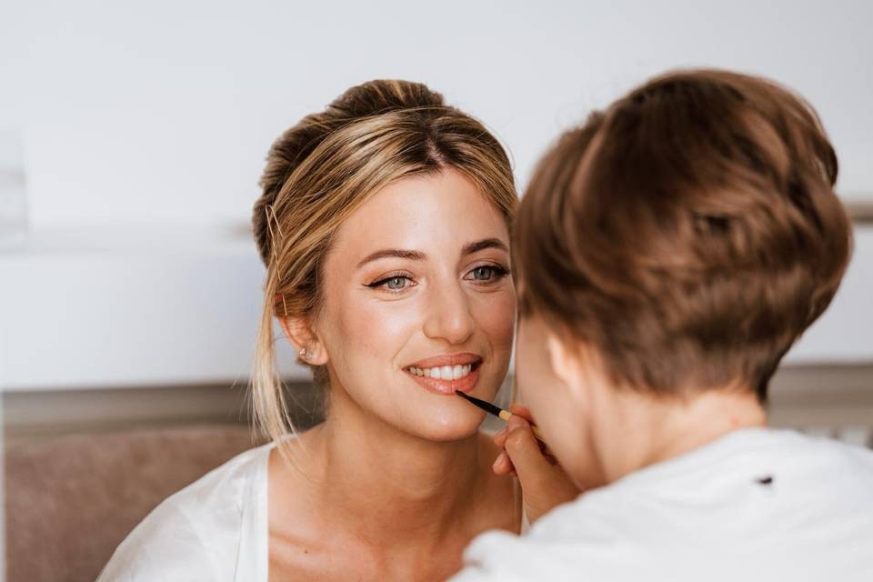 Bridal makeup&hair