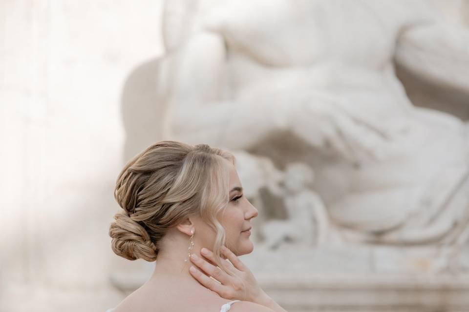 Bridal makeup&hair