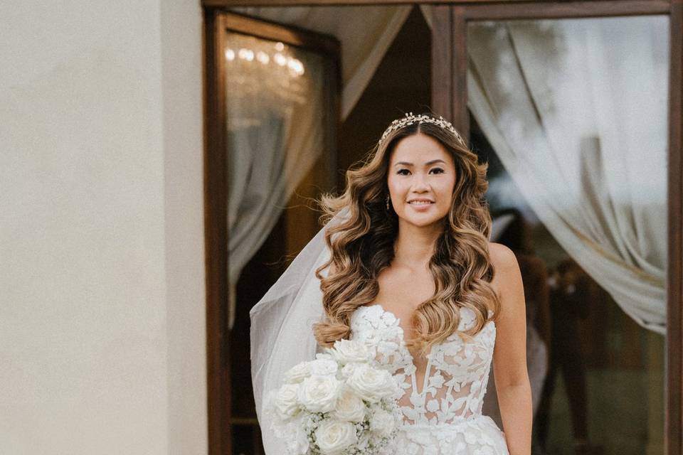 Bridal makeup&hair