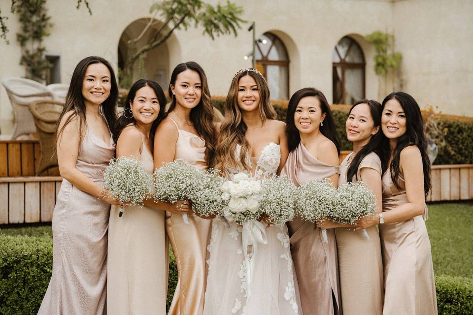 Bridal makeup&hair