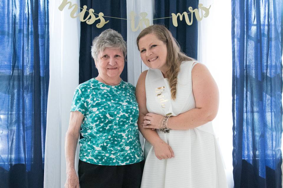 Bride to be & grandma