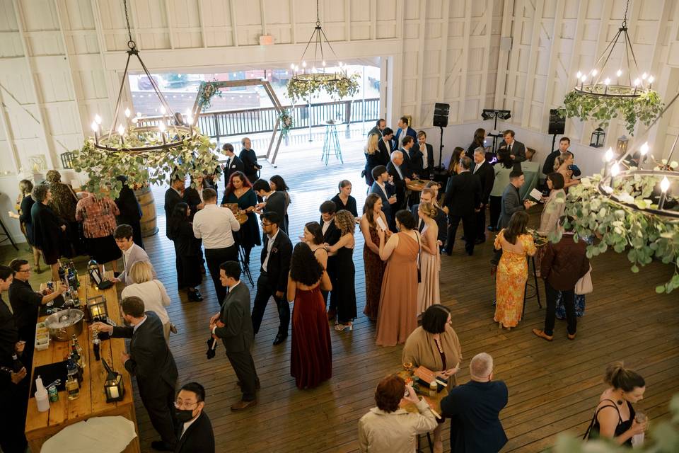 Reception in The Barn