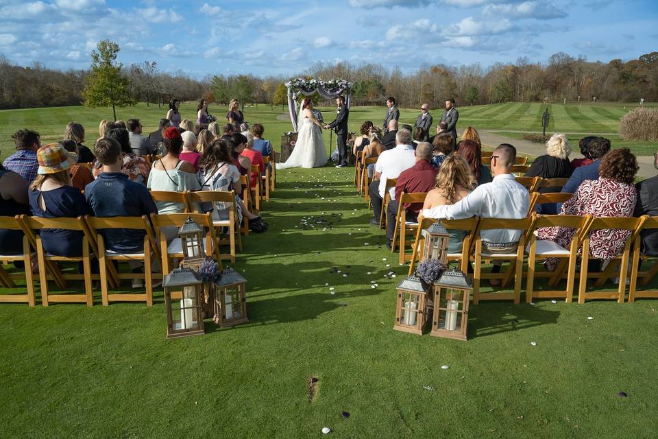 Ceremony on a Pretty Day