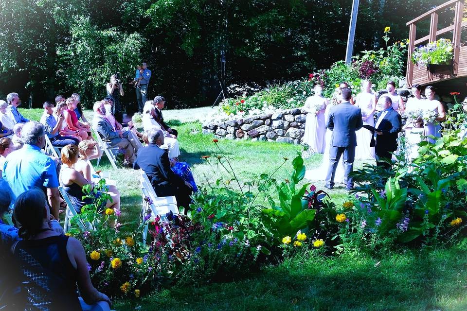 Beautiful outdoor ceremonies