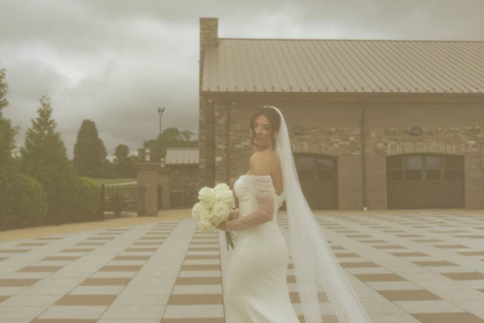 Bridal Portrait or Gretchen