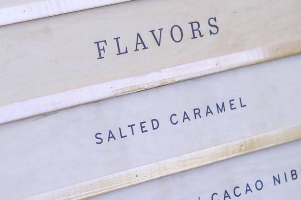 Flavor board
