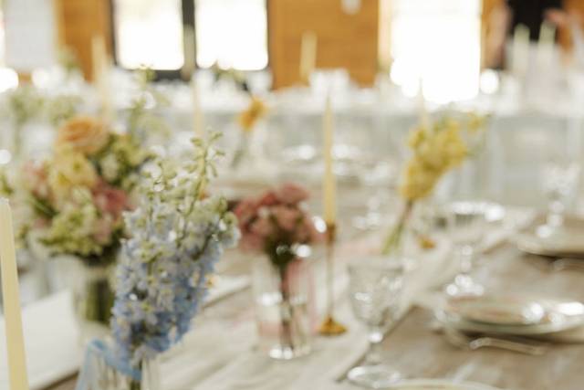 Garden inspired spring wedding