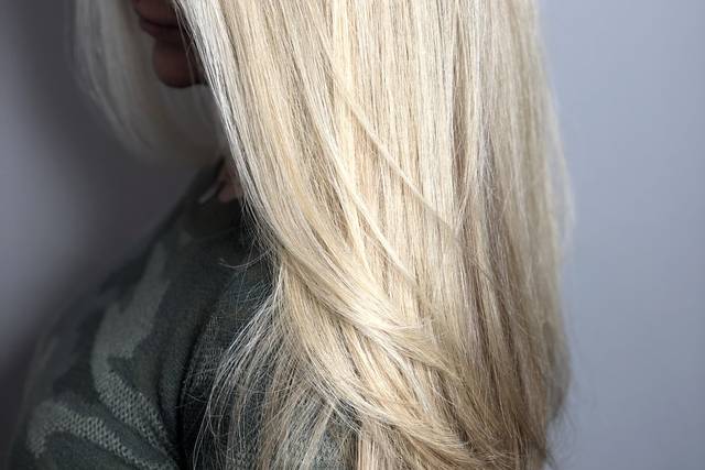 Icy blonde