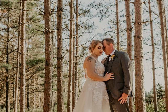 Bride + groom