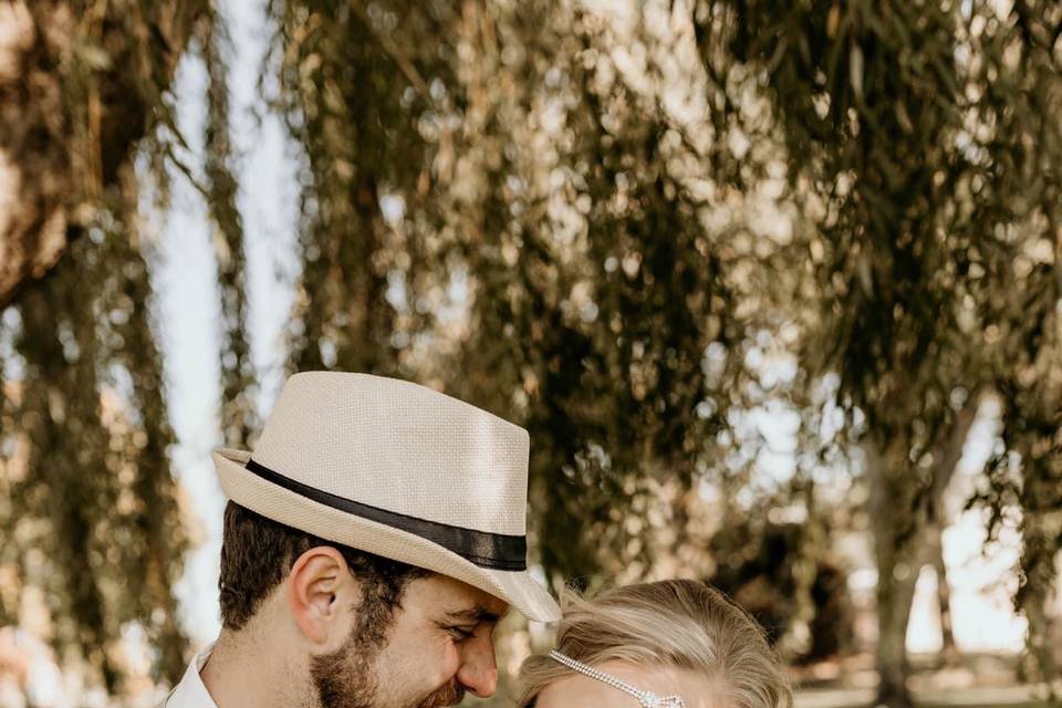 Bride + groom