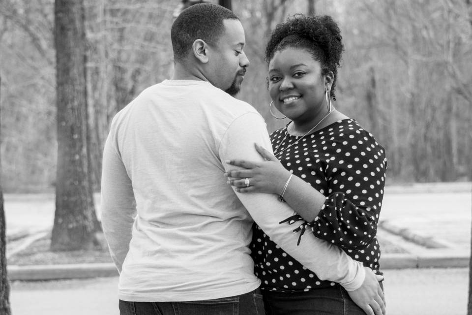 Engagement session in the park