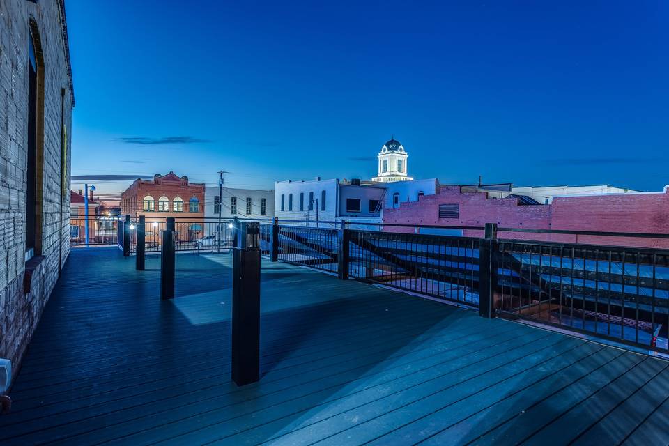 View of downtown courthouse