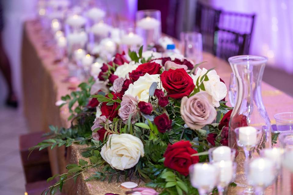 Bridal Party Table