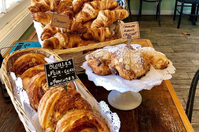 Fresh Baguettes and Pastries