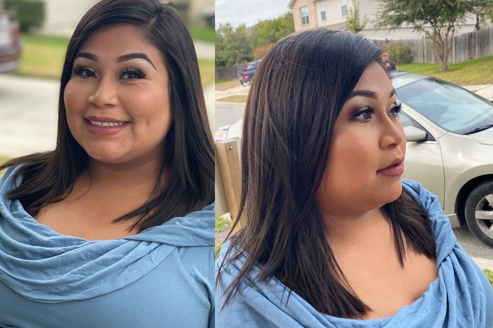 Babyshower makeup