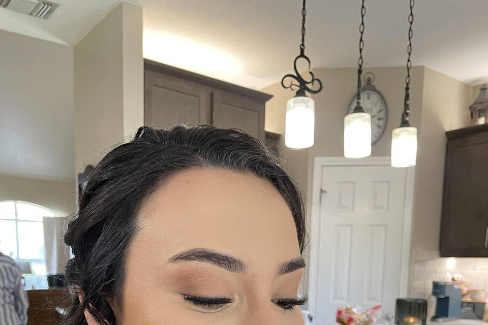 Family wedding Attendee Makeup