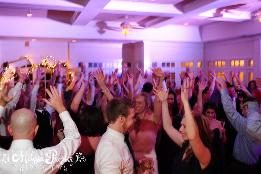 Bride on the dance floor