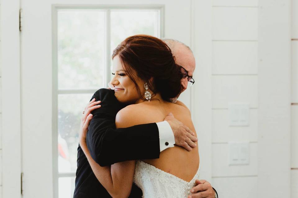 Father bride photo