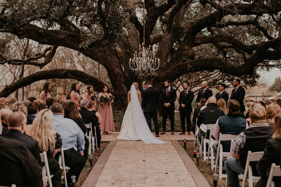 Bride Groom exit from ceremony