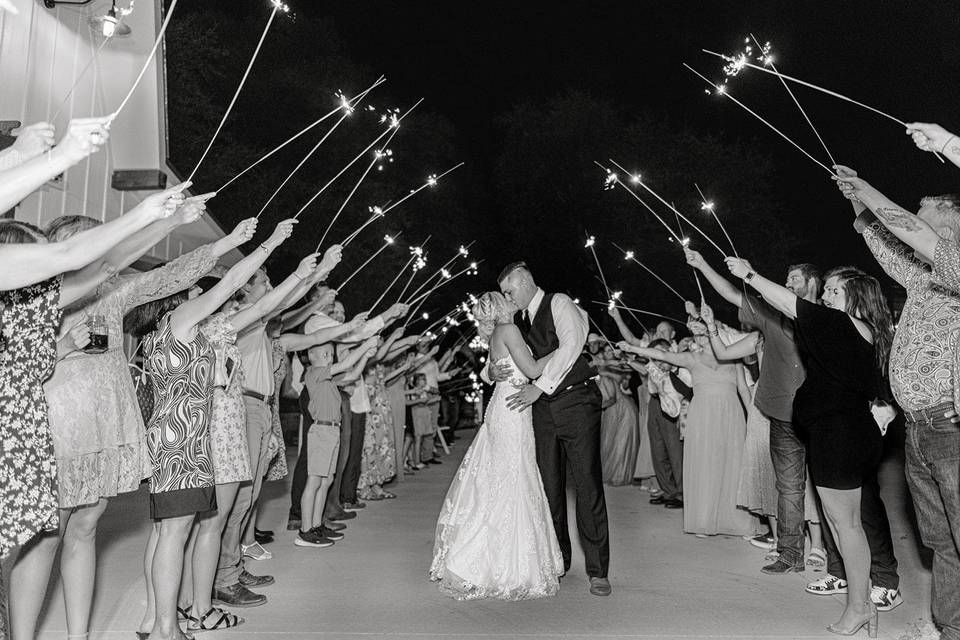 Sparkler exit