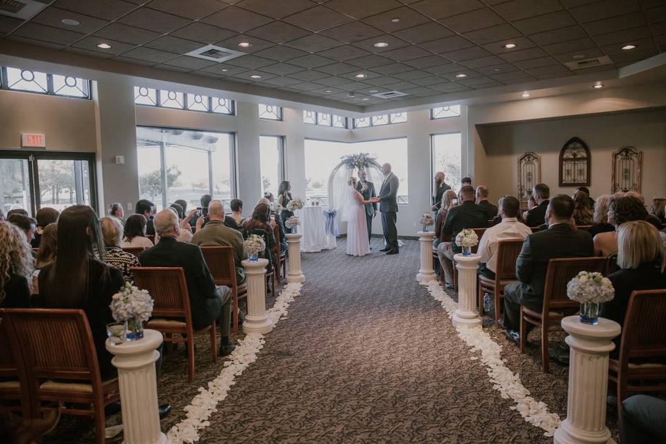 Indoor ceremony