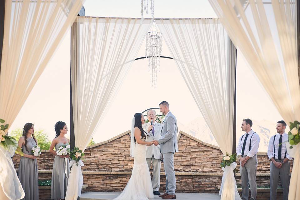 Indoor ceremony