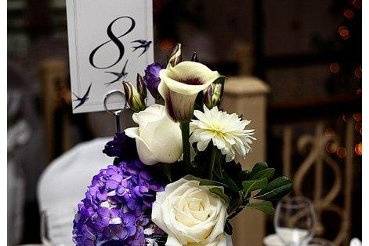 Sunflower and rose hanging decorations