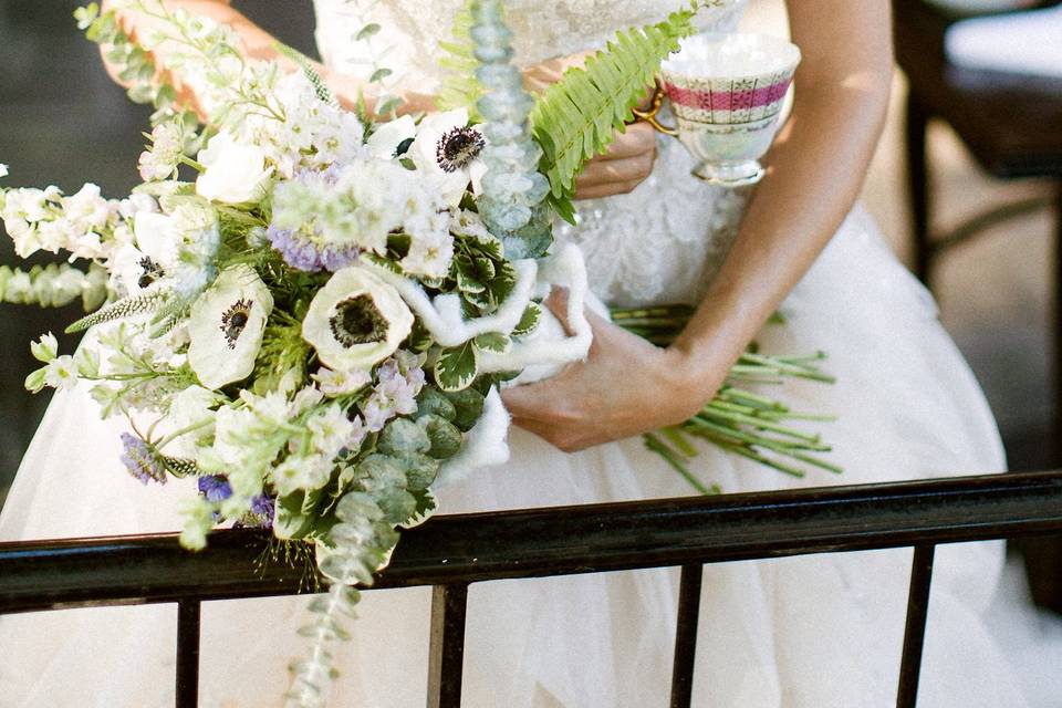 White bouquet