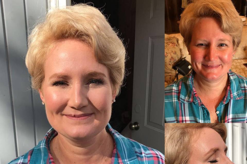 Glowy skin for the bridesmaid!