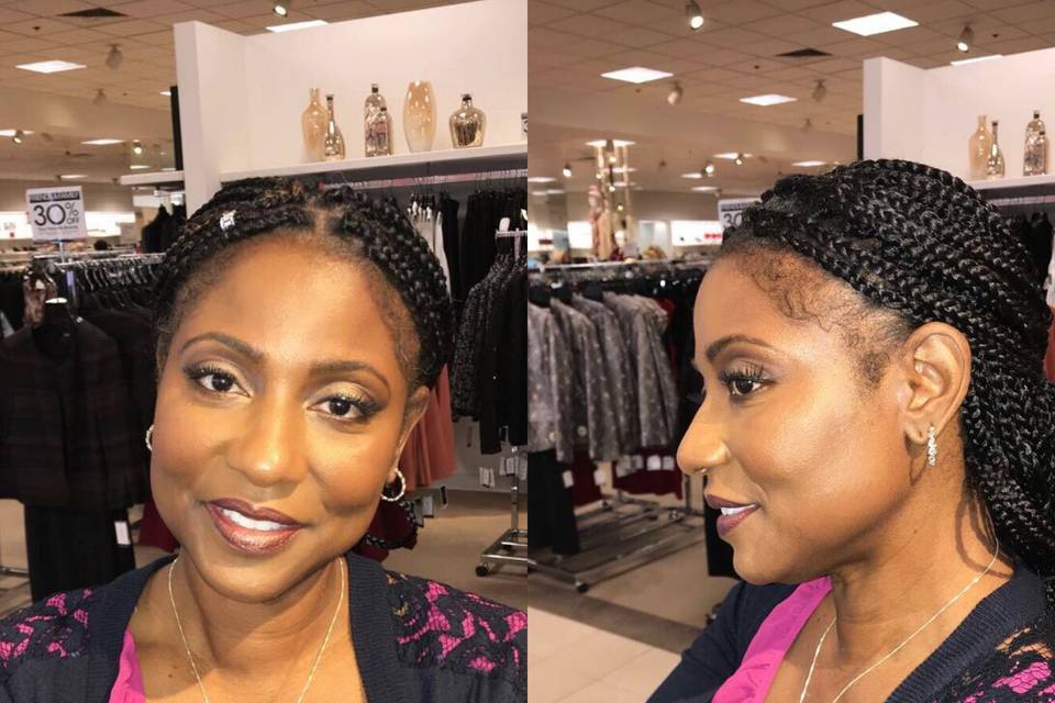 Simple on the eyes, flawless skin!