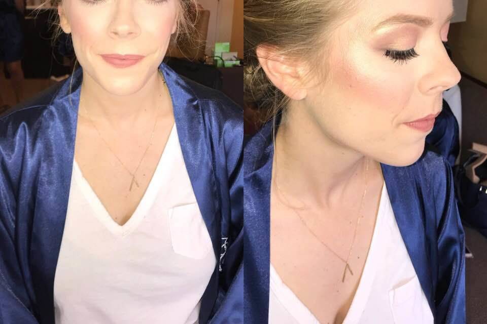 Spring look for this bridesmaid!