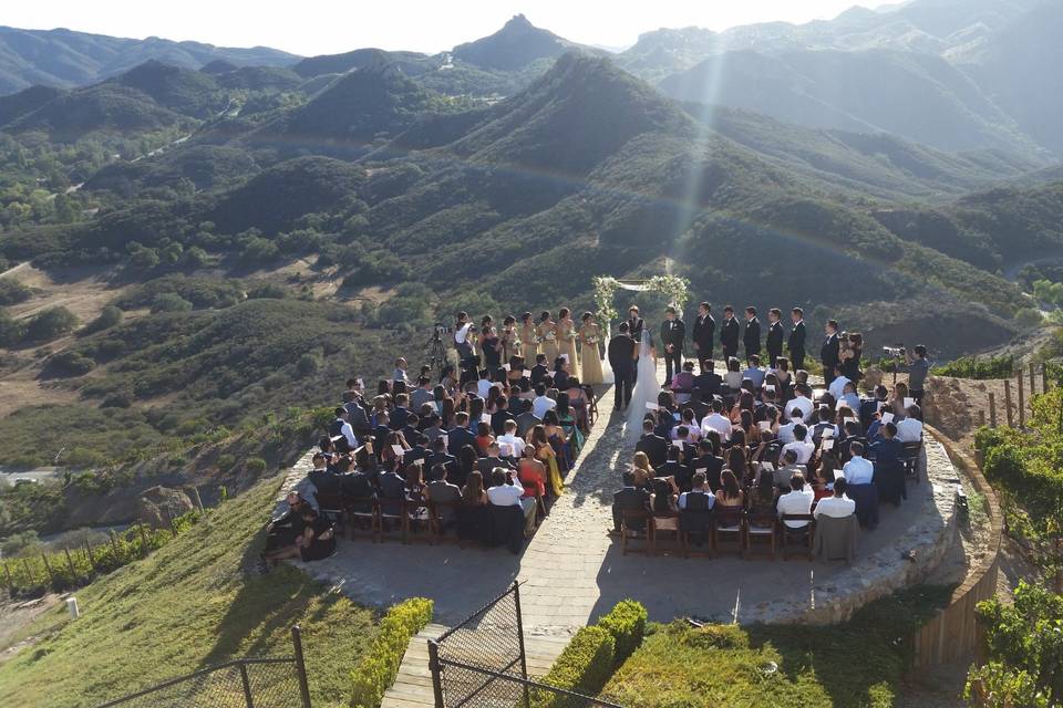 Scenic Outdoor Ceremony