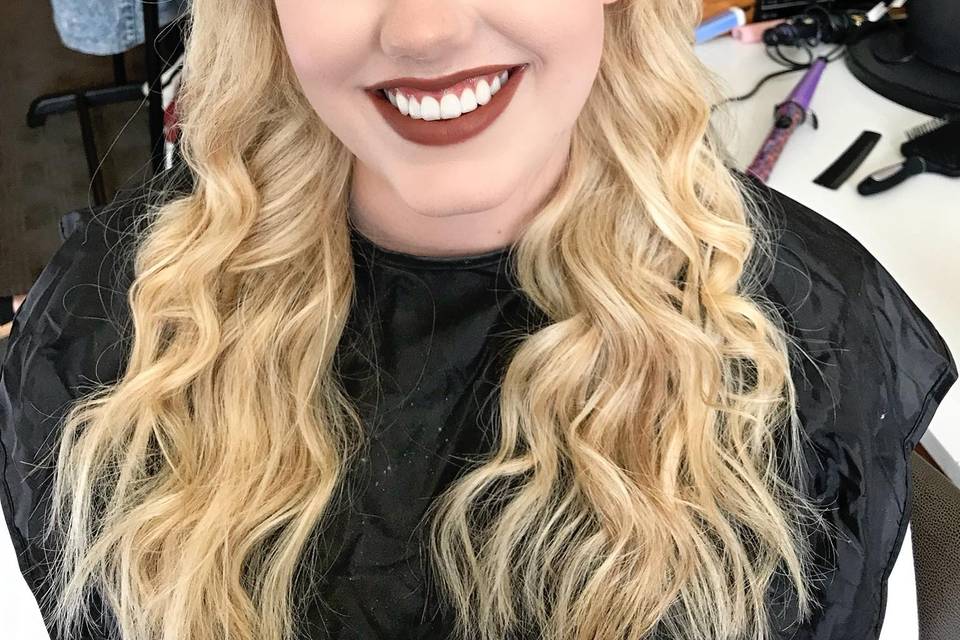 hair and makeup look