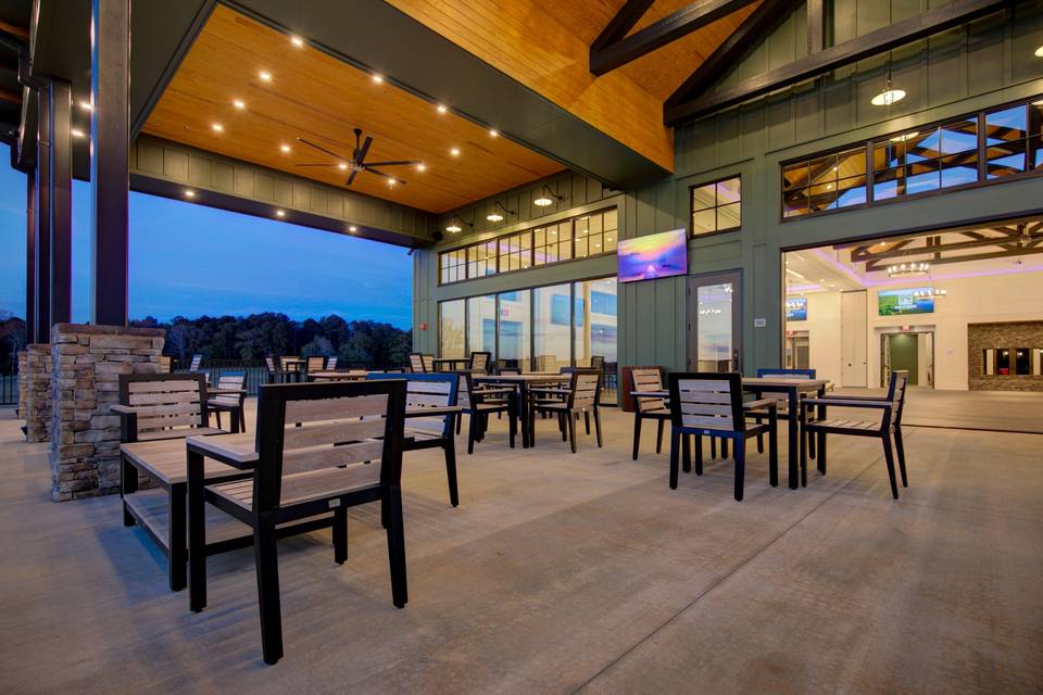 Outdoor Seating Deck