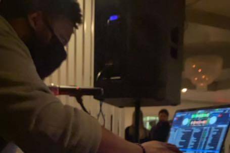 DJ setup