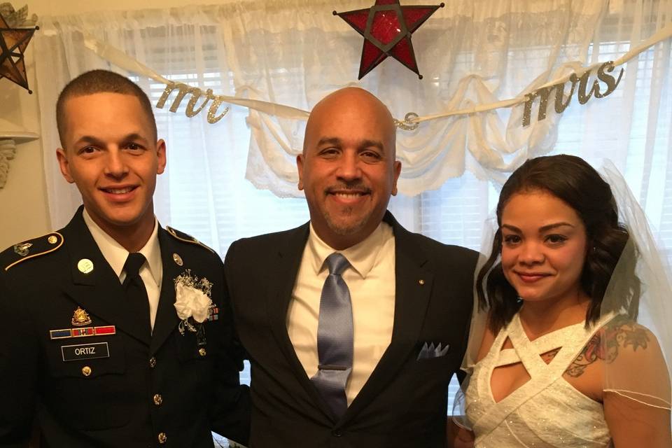 Mr and Mrs Nekko and Samantha Ortiz married November 28, 2015