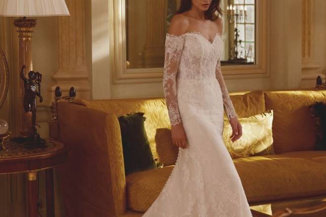 Justin Alexander gown