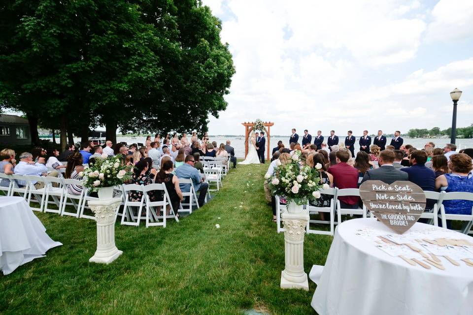 Lawn Ceremony