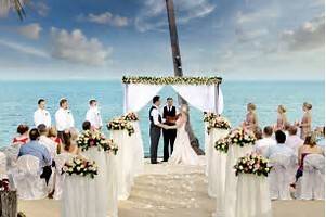 Beach wedding