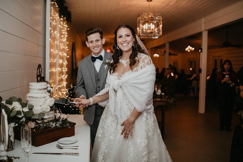 Ballroom cake cutting