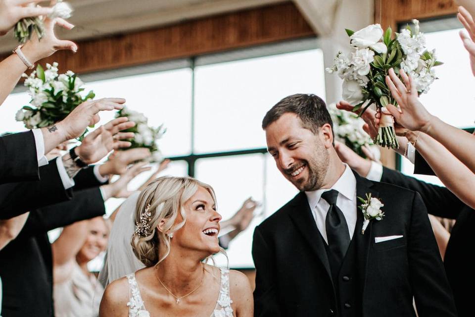 Beautiful Bride and Groom