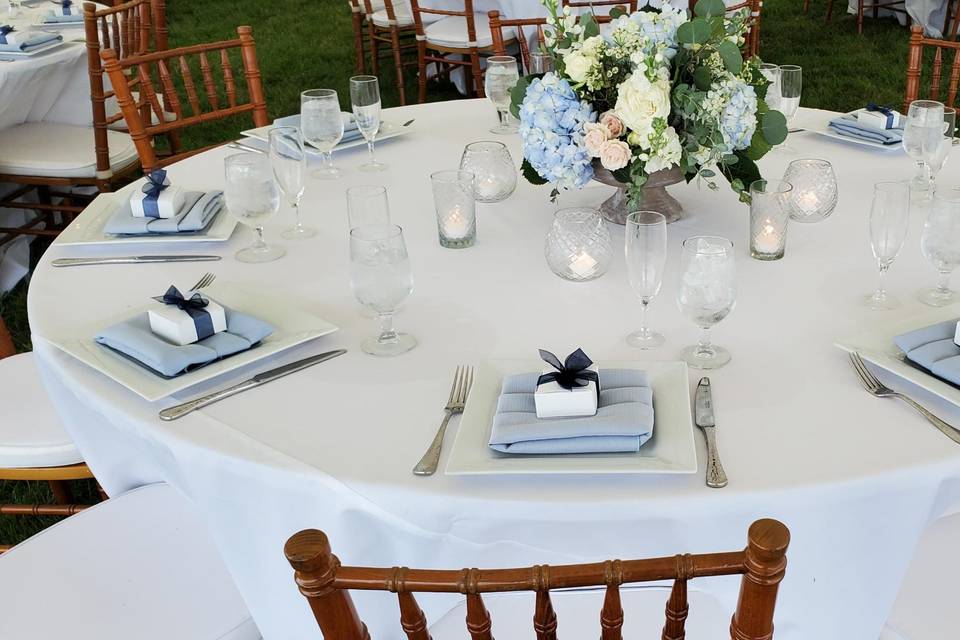 Place Settings and Table Decor