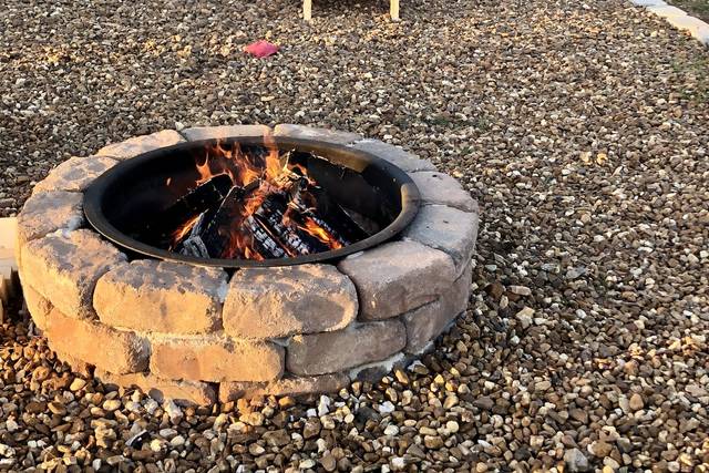 Side firepit
